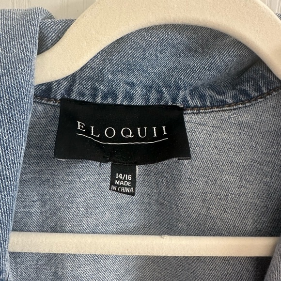 Eloquii jean jacket! Super fashionable and versatile! - Picture 2 of 4